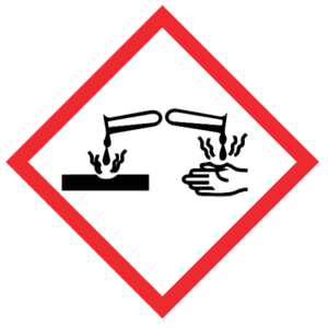 Corrosive symbol